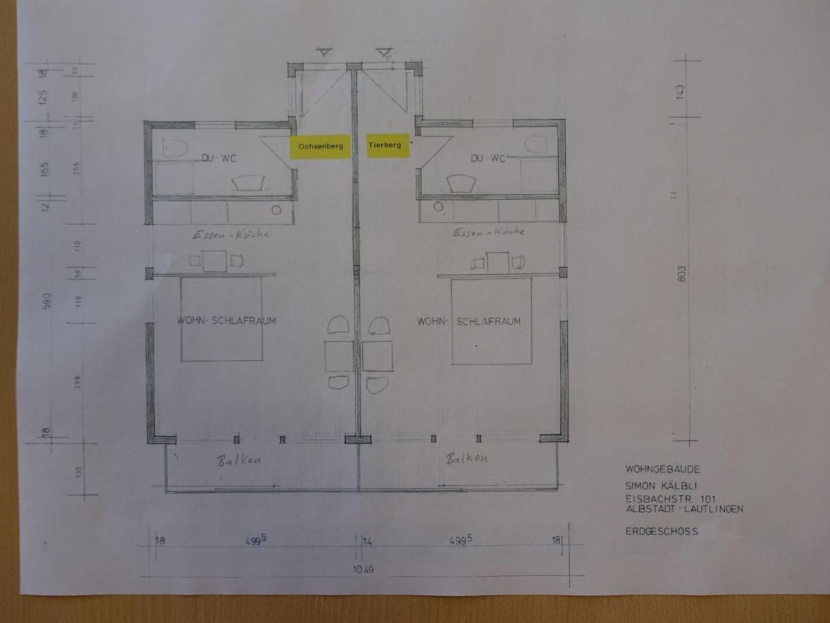 Ferienhaus Albzeit Албщат Екстериор снимка
